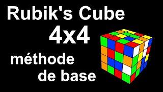 Rubik's cube 4x4 méthode de base