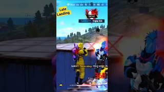 late landing funny moments free fire #freefire [free fire - Saroj gamer]