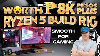 Pinaka Murang Ryzen 5 Build Rig Worth 8Kpesos Plus. Sulit talaga at Smooth sa mga Games