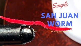 Beginner Fly Tying: Tie the San Juan Worm