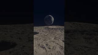 The Moon has no atmosphere, but it has a very weak exosphere.