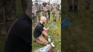 Wound packing tips #training #medical #emergency #Ukraine