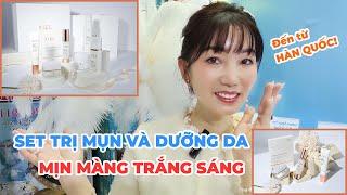 Review 3 Set Trị Mụn, Trị Nám, Dưỡng Da Tế Bào Gốc Mịn Màng Hàn Quốc Hiệu Quả Nhất Hiện Nay