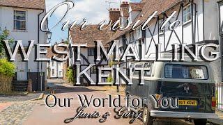 Our visit to the pretty town of West Malling, Kent