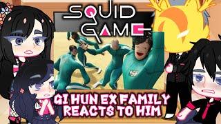 SQUID GAME GI HUN EX FAMILY REACTS TO HIM // PART 7//JCSCHANX