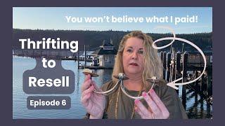 Ep 6 Thrifting as Reseller | Washington | Reality of Sourcing Vintage | Abigail's Artful Abode