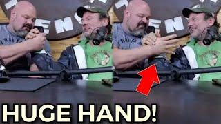 DEVON GETS IMPRESSED BY BRIAN SHAW'S SIZE OF HAND!!