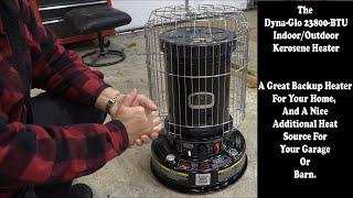 The Dyna-Glo 23800-BTU Kerosene Heater. My hands are thanking me already!