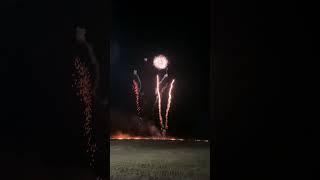 Feuerwerk Militärtreffen Halsbrücke