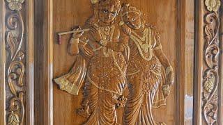 Beautiful model of S Designs Work wood carving work main door design 2024