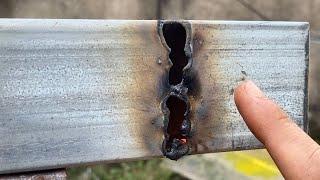 It's bad that Millions of beginner welders don't know how to weld thin metal standing position