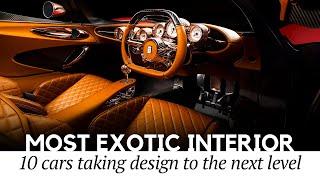 10 Most Exotic Interior Designs You Can Find in Modern Bespoke Cars