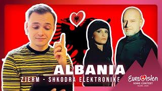 LET'S REACT to "ZJERM" by SHKODRA ELEKTRONIKE | ALBANIA'S SONG for EUROVISION 2025 Live Performance