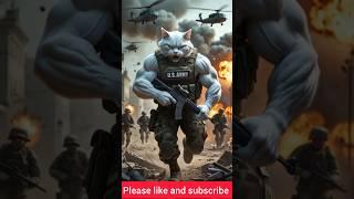 "The Legend of Sergeant Whiskers: From Prisoner to War Hero" #cats #kitten #shorts #shortsfeed #cat