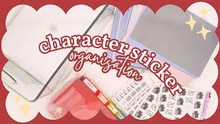 Organise With Me  Character Stickers