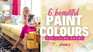 Transform your Living Room with 6 BEAUTIFUL Paint Colours | Create Your Dream Home with Maria Killam