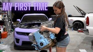 FIRST TIME ASSEMBLING an ENGINE BY MYSELF