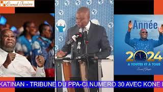 TRIBUNE DU PPA-CI NUMERO 30 - LE DOCTEUR KONE KATINAN REPOND A COULIBALY KUIBIERT