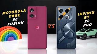 Motorola Edge 50 Fusion Vs Infinix GT 20 Pro || Full Comparison  Which one is Best?