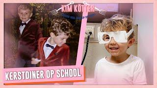 KERSTDINER op school & TED naar het consultatiebureau! #268 | Kim Kötter