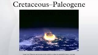 Cretaceous–Paleogene extinction event