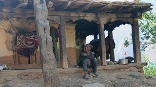 Poor But Happy Lifestyle in Nepal Mountain Village | Hard Work do it Every Day |