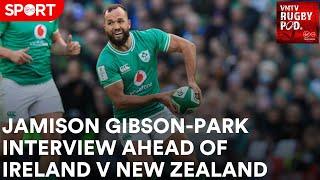 Jamison Gibson-Park ahead of facing New Zealand