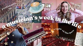  Life as a Freelance Musician in NYC | flute masterclass, Met Opera, and more!