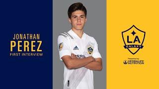 FIRST INTERVIEW: LA Galaxy sign Jonathan Perez to Homegrown Player Contract