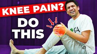 8 Amazing Exercises for KNEE PAIN RELIEF in Hindi | Saurabh Bothra Yoga