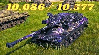 MBT-B  10.086 Damage & MBT-B  10.577 Damage   World of Tanks ( Мир танков )