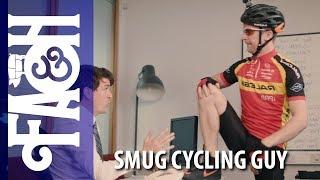 Smug Cycling Guy - Foil Arms and Hog