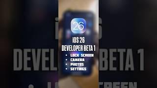 Whats New? IOS 26 | Wanna see something gorgeous? WWDC25 #shorts #ios -Tech1