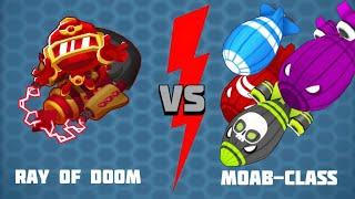 Ray Of Doom vs MOAB-Class in BTD6