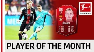 Bayer 04 Leverkusen's Julian Brandt - Your Player of the Month February!