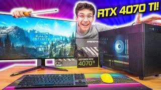 FINALLY! - An "AFFORDABLE" RTX 4070 Ti PC Build 2023!  w/ Gameplay Benchmarks!