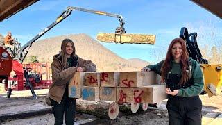 Economic Buster? Maybe! Railroad Tie Production in Real-Time!