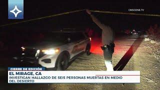  HOMICIDIO en medio del desierto Mojave | Noticias EstrellaTV Los Angeles