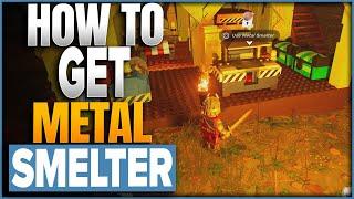 How To Unlock The Metal Smelter In LEGO Fortnite