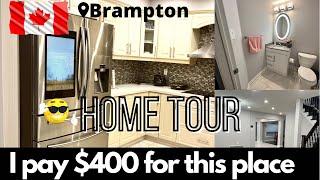 I pay $400 per month for this beautiful place | Rental place for students in #brampton #canada