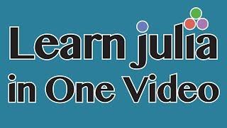 Julia Tutorial