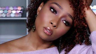 Plum and Gold Smokey Eyes with Nude Lip | Ambidextrous Training | MakeUPbyKiani