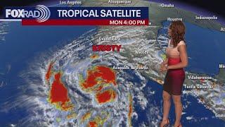 Watching Kristy, Oscar | FOX 26 Tropical Weather Forecast