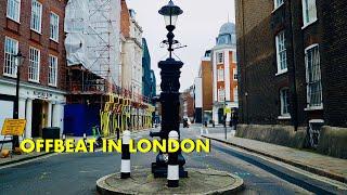 Offbeat in London around Grays Inn &  Lamb's Conduit Street (4K)