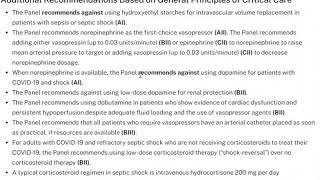 vasopressors and inotropes  8  covid