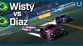 Diaz vs Wisty | Rocket League 1v1 Showmatch | Best of 5