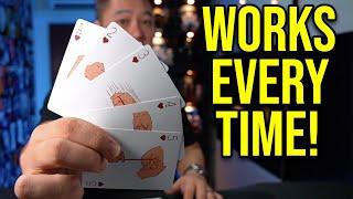 Learn to perform these 2 SELF-WORKING CARD TRICKS!