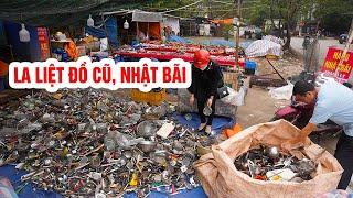 La liệt đồ nhật bãi , đồ cũ vỉa hè hồ đền lừ #docuhanoi