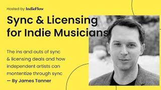Sync + Licensing for Indie Musicians