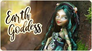 CELESTIAL EARTH GODDESS  Doll repaint